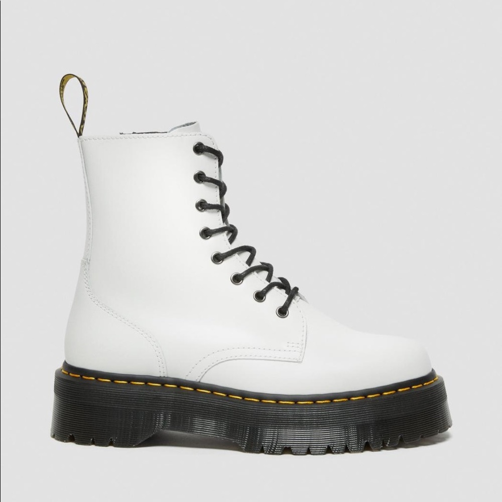 Jadon Smooth Leather Platform Boots